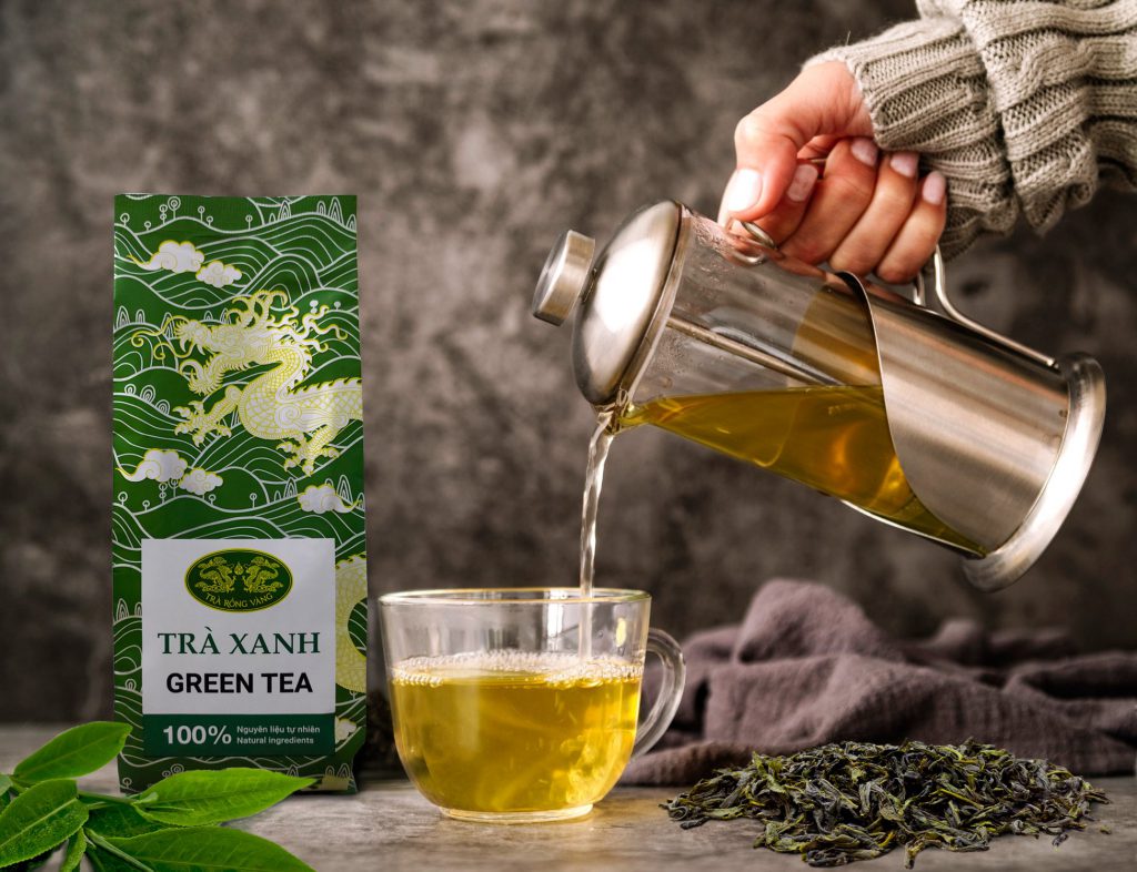 Cách nấu trà xanh ngon chuẩn vị - Trà Rồng Vàng