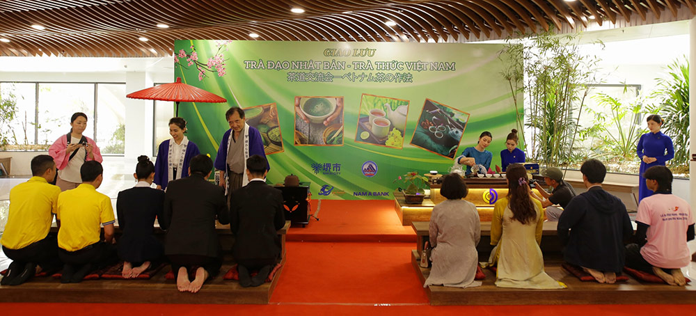 Chương trình Đối ẩm Trà Đạo Nhật Bản và Trà Thức Việt Nam.