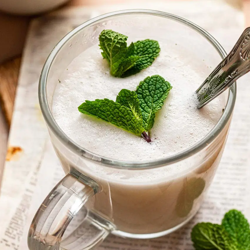 Trà sữa bạc hà