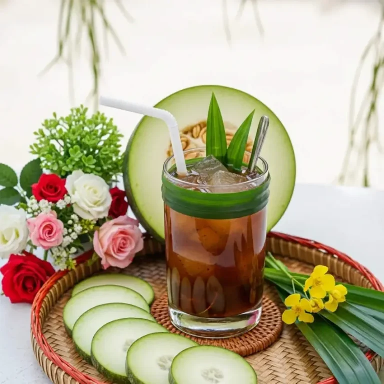 Cách làm trà bí đao hạt chia