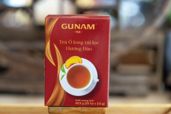 TRÀ OOLONG TÚI LỌC HƯƠNG ĐÀO GUNAM