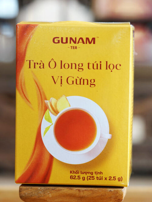 TRÀ OOLONG TÚI LỌC VỊ GỪNG GUNAM
