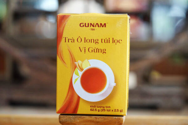 TRÀ OOLONG TÚI LỌC VỊ GỪNG GUNAM