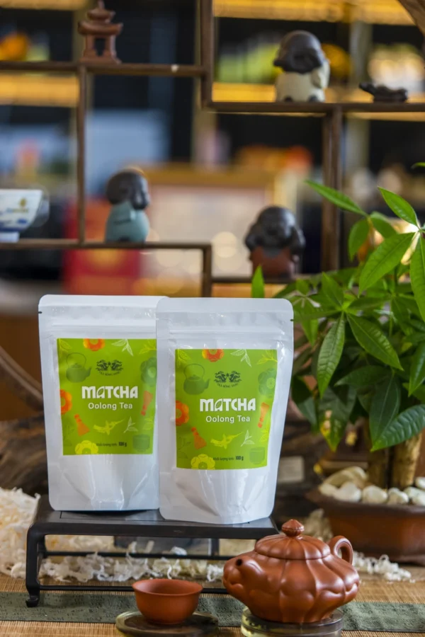 MATCHA OLONG TÚI 100GR MATCHA OOLONG TEA