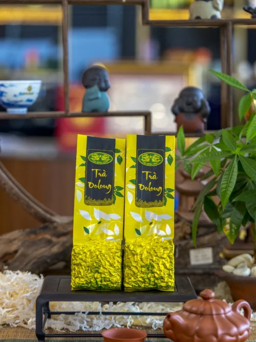 TRÀ OLONG RV 100GR TRÀ OOLONG RỒNG VÀNG 100GR