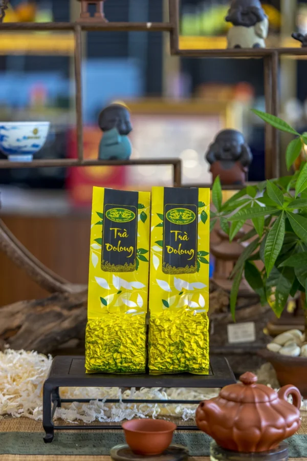 TRÀ OLONG RV 100GR TRÀ OOLONG RỒNG VÀNG 100GR