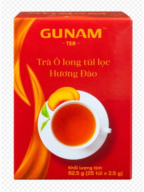 TRÀ OOLONG TÚI LỌC HƯƠNG ĐÀO GUNAM