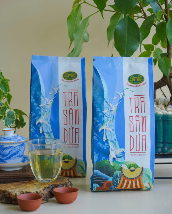 TRÀ XANH BUỒM HƯƠNG SÂM DỨA