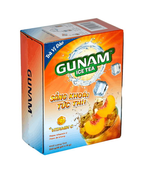 TRÀ HOÀ TAN VỊ ĐÀO GUNAM