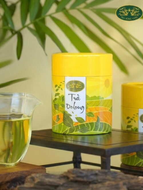 trà ôlong lon 100g TRÀ OOLONG RỒNG VÀNG