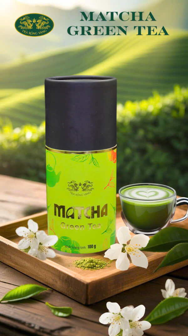 matcha green tea màu xanh đen MATCHA GREEN TEA