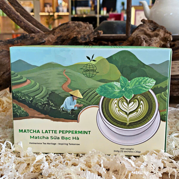 Matcha Latte PEPPERMINT - Matcha Sữa Bạc Hà