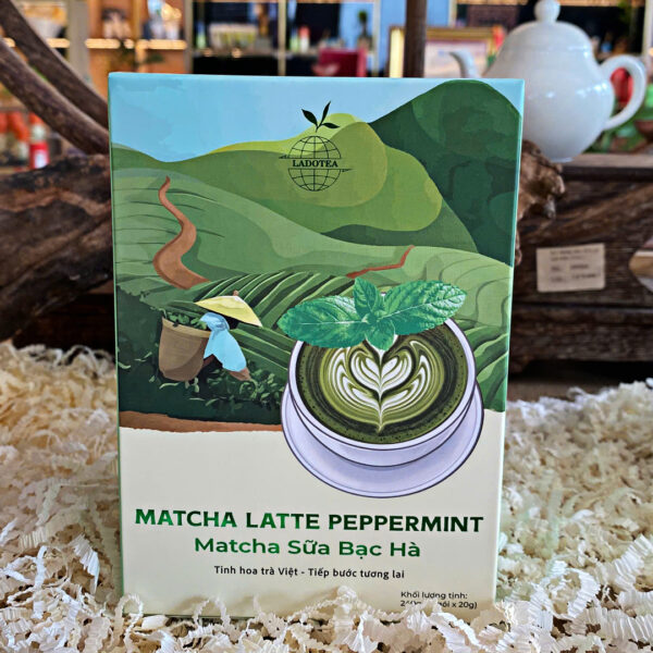 Matcha Latte PEPPERMINT - Matcha Sữa Bạc Hà