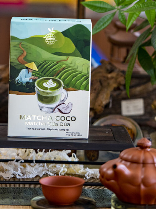 Matcha Sữa Dừa - Matcha Coco (20x12x20g)