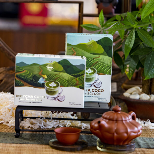 Matcha Sữa Dừa - Matcha Coco (20x12x20g)