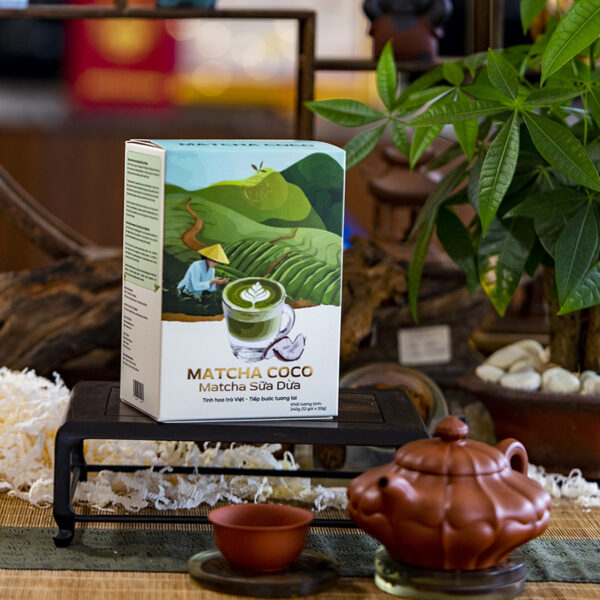 Matcha Sữa Dừa - Matcha Coco (20x12x20g)