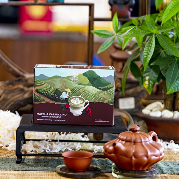 Matcha Sữa Cà Phê - Matcha Cappuccino (20x12x20g)