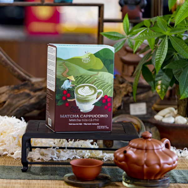 Matcha Sữa Cà Phê - Matcha Cappuccino (20x12x20g)
