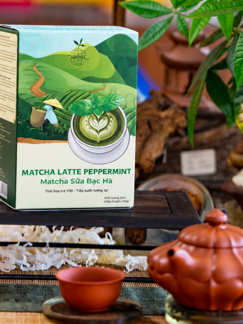 Matcha Latte PEPPERMINT - Matcha Sữa Bạc Hà