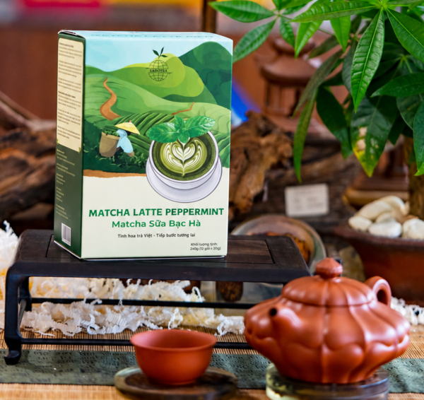 Matcha Latte PEPPERMINT - Matcha Sữa Bạc Hà